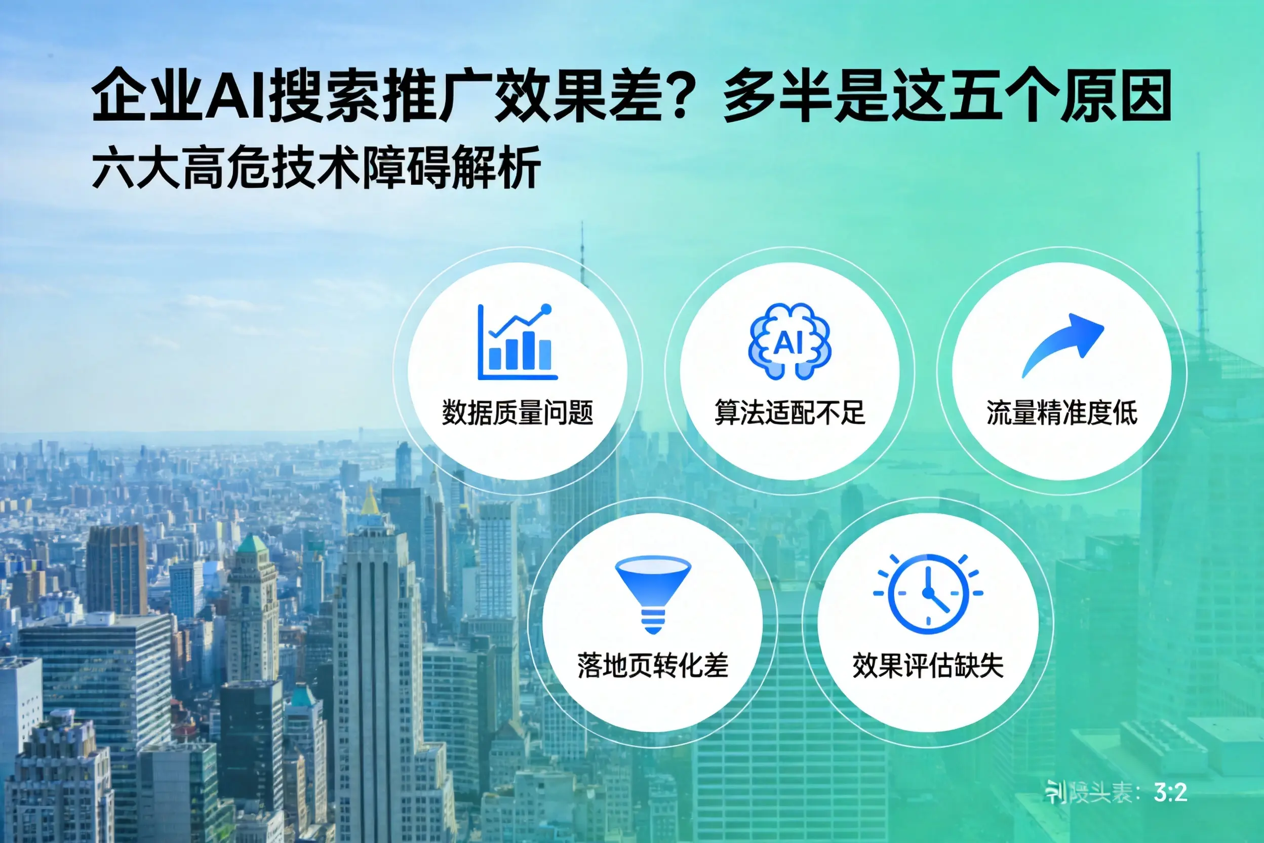 彰武企业AI搜索推广效果差？多半是这五个原因